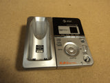 AT&T Digital Answering Machine Base 5.8 GHz Silver/Black E6014B -- Used