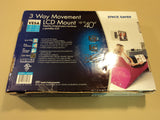 Space Saver LCD Mount 3 Way Movement Black Up to 40-Inch 60403 -- New