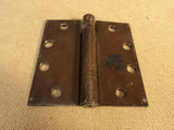 Stanley Door Hinge 1 7/8in W x 4 1/2in L Copper Finish 2060 Vintage Metal -- Used