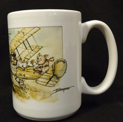 Jody Bergsma You Can Do It Coffee Mug 5in x 5in x 3 1/2in Ceramic  -- Used