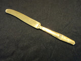 Handcrafted Vintage Dinner Knife 9-Inch Thailand Buddha Flatware Brass -- Used