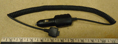 A093L1213 Car Adapter Power Plug 1/2in x 1/16in x 3/16in Black Plastic Metal  -- Used