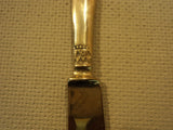 Handcrafted Vintage Butter Knife 6 1/4-in Thailand Buddha Flatware 1960's Brass -- Used