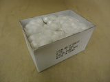 Designer Box of Balls Decorative 1in Diameter Shiny White 41500 01 Glass -- New