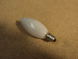 Sylvania 40w Dcor Lite Bulb Candle Frosted/Silver FB-CA9C--40-69 -- New