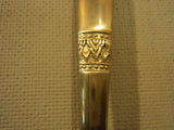 Handcrafted Vintage Serving Fork 2 Tine Pot 10 7/8-in Thailand Buddha Brass -- Used