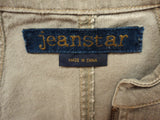 Jeanstar Jean Jacket Coat 98%-Cotton Female Adult M Grays Solid -- Used
