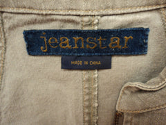 Jeanstar Jean Jacket Coat 98%-Cotton Female Adult M Grays Solid -- Used