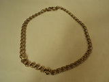 Designer Chain Necklace 18-in Chain/Link Female Adult Standard Metallics Solid -- New No Tags