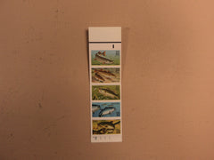 USPS Scott 2205-09 22c 1986 Fish 5 Books OF 10 50 Stamps 10 Panes -- New