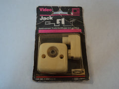 Pacific Electricord Video Jack Quickconnect Almond Wall Mount C-5257-1/C-IV -- New