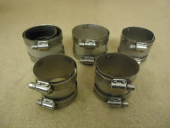 Standard Lot of 5 Conduit Clamps Metal -- New