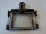 Standard Clamp to View Specimens of Stuff Gray Glass Metal -- Used