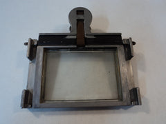 Standard Clamp to View Specimens of Stuff Gray Glass Metal -- Used