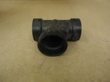 Standard Sanitary Tee Black 2in x 2in x 2in HxHxH Plumbing ABS -- New