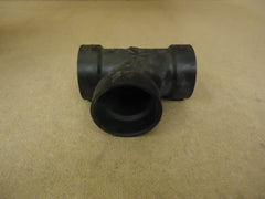 Standard Sanitary Tee Black 2in x 2in x 2in HxHxH Plumbing ABS -- New