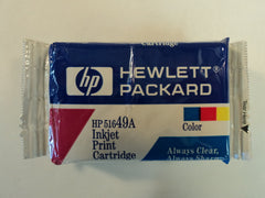 HP Tri-Color Inkjet Print Cartridge Genuine/OEM HP51649A -- New