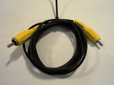 Standard Composite Video Cable 6-Foot Yerllow/Black -- Used