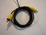 Standard Composite Video Cable 6-Foot Yerllow/Black -- Used