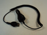 Standard Cell Phone Car Charger Black 8 Pin MOT PT500 -- Used