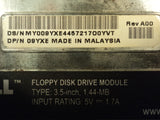 Dell Floppy Disk Drive Module Laptop 3.5 Inch Black 1.44 MB 4702P A01 -- Used