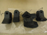 Heavy Duty Lot of 49 Hold Down Brackets 2 3/4in W Black Metal -- New