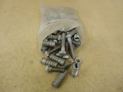 Standard Bag of Hardware Gray Anchors Bolts Nuts Galvanized Metal -- New