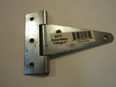 Professional 4-Inch Extra Heavy T-Hinge 64171 Zinc Coated Steel -- New