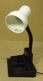 UL 1500 Desktop Organizer with Lamp 15in x 8in x 7in Plastic Ceramic  -- Used