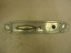 Handcrafted Door Pull Push Plate 89780 Vintage Solid Brass -- Used