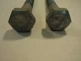 Professional Lag Bolts 6-in x 5/8-in Hex Head Lot of 2 Hot Dipped Galvanized -- New