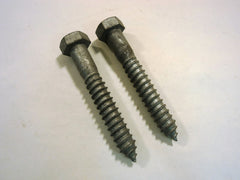 Professional 5-in x 3/4-in Hex Head Lag Bolts Lot of 2 Hot Dipped Galvanized -- New