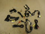 Standard Lot of 11 Audio Visual Cables Red/Yellow/White RCA Composite -- New