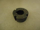 Standard Spacer 4 1/4in Diameter x 2in H Gray Silver Hole I.D. 2in Metal -- Used