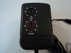 Zenith Remote Controlled Power Supply Black 120VAC 60Hz 3W 12VDC 100mA A224 -- Used