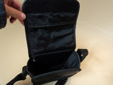 Sony Camera Case For Digital Mavica Black Genuine/OEM Leather Nylon -- Used