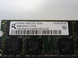 Standard Laptop Memory 2RX8 PC2-5300S-555-12-E0 667 MHz 1GB -- Used