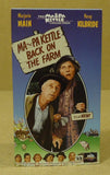 MCA Universal Ma And Pa Kettle Back On The Farm VHS Movie  * Plastic Paper -- Used