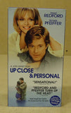 Touchstone Up Close & Personal VHS Movie  * Plastic Paper -- Used