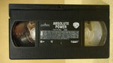 Warner Bros. Absolute Power VHS Movie  * Plastic * -- Used