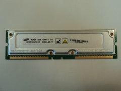 Samsung RAM Memory Module 128MB PC800 800MHz RDRAM RIMM MR18R1624AF0-CK8 -- New