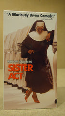 Touchstone Sister Act VHS Movie  * Plastic * -- Used