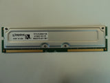 Kingston RAM Memory Module 128MB PC800 RDRAM 184-Pin RAMBUS KTH-XU800-128 -- New