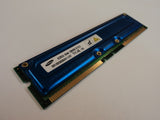 Samsung RAM Memory Module 128MB PC700 RDRAM RIMM 184-Pin RAMBUS MR18R0828AN1-CK7 -- New