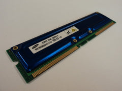 Samsung RAM Memory Module 128MB PC600-53 ECC 184-Pin RAMBUS MR18R0828AN1-CG6 -- New