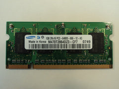 Samsung RAM Memory Module 1GB PC2-6400S Laptop SODIMM DDR2 M470T2864DZ3-CF7 -- New