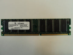 Infineon RAM Memory Module 256MB PC2100U CL2.5 non-ECC 184 Pin HYS64D32000GU-7-B -- New