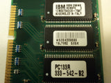 IBM RAM Memory Module 256MB PC133R CL3 SDRAM 133MHz 168 Pin PC133R-333-542-B2 -- New