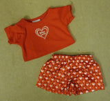 Build-A-Bear Bearly Loved Outfit 03-010g * Fabric * -- Used