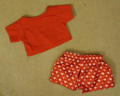 Build-A-Bear Bearly Loved Outfit 03-010g * Fabric * -- Used